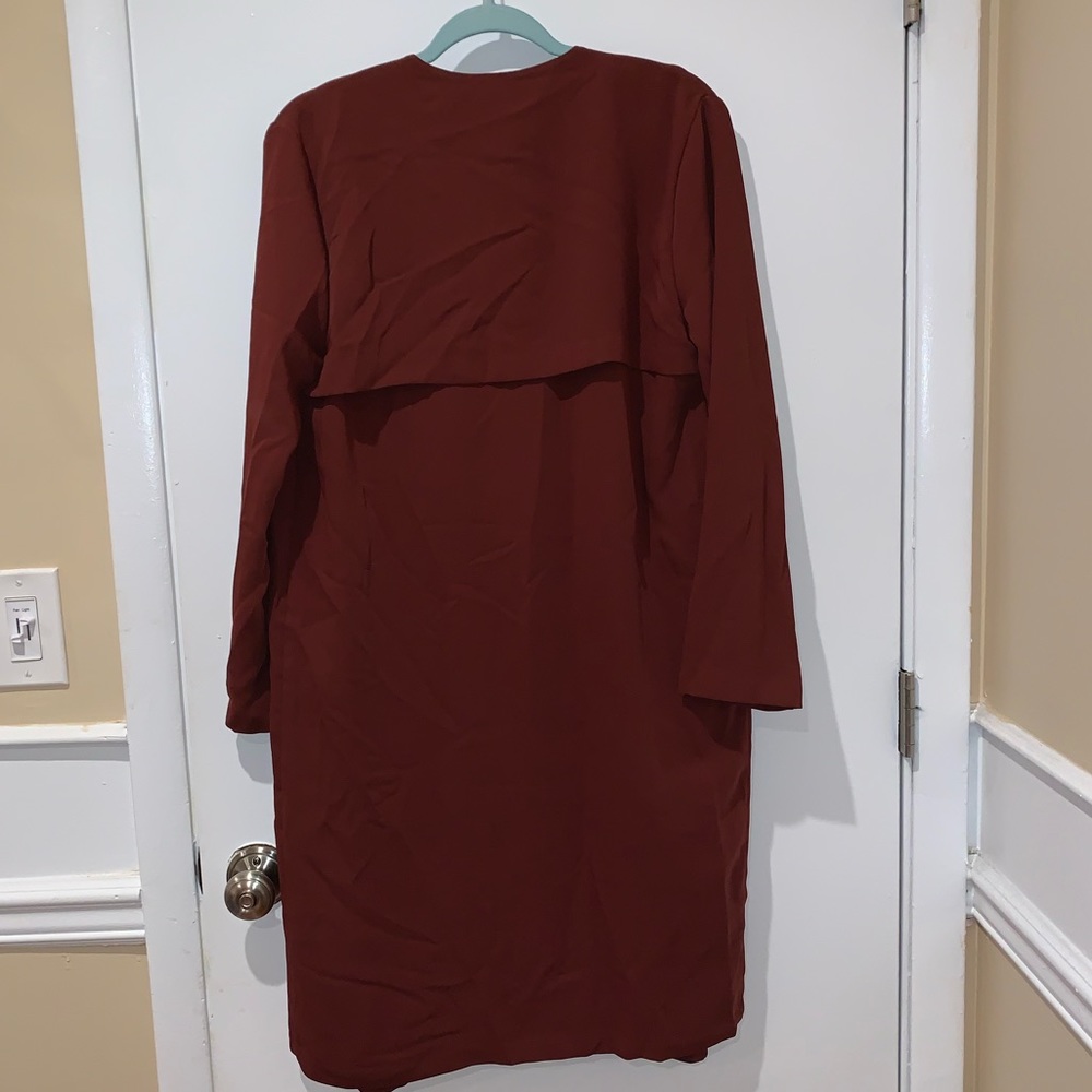 Maroon Fall Jacket - Picture 4 of 4